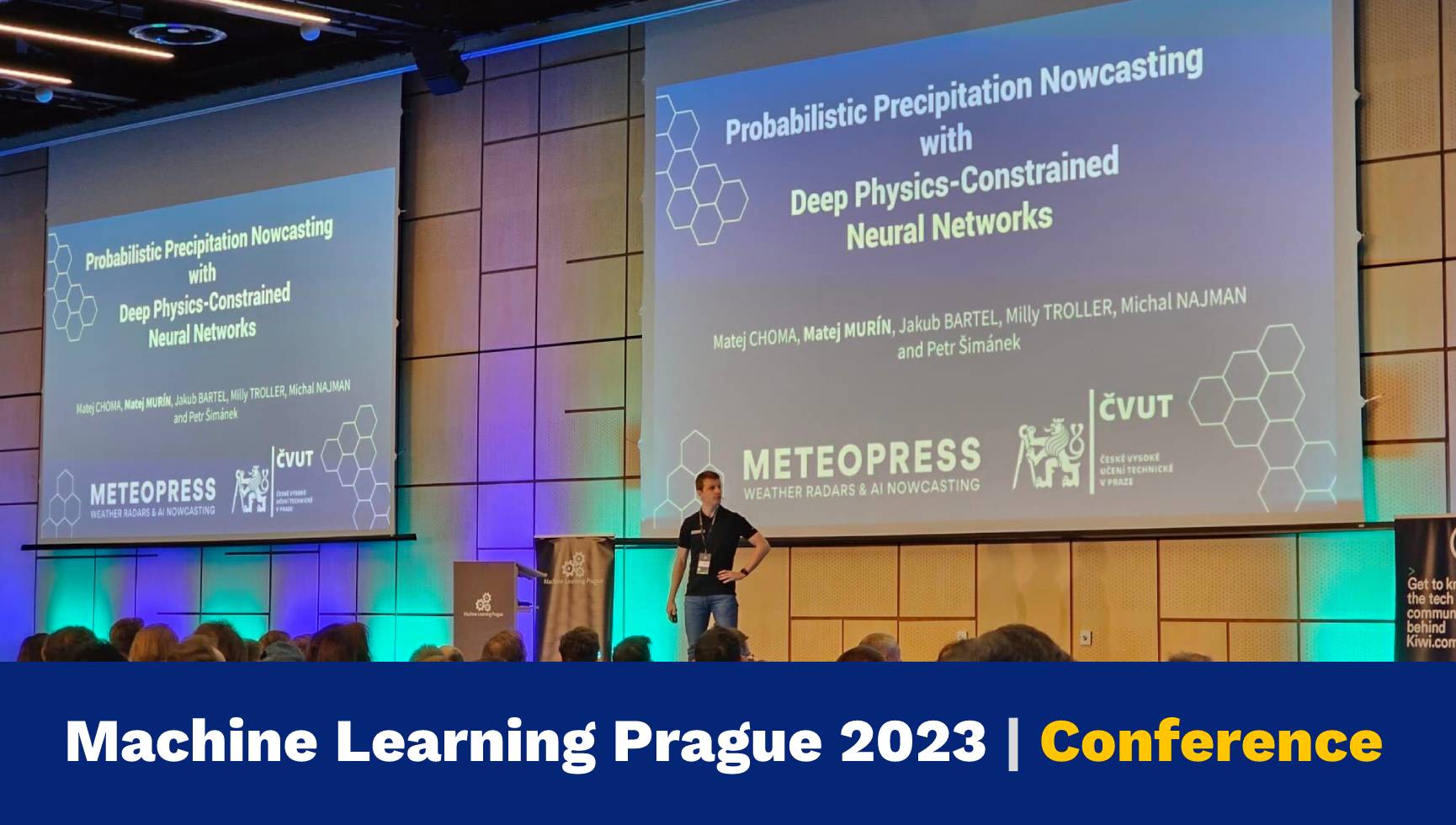 Meteopress Brought Weather AI Research to ML Prague 2023